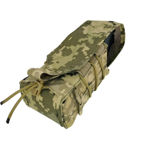 Підсумок під два магазини АК типу FAST - укрпіксель, ММ14 [Grad Gear]